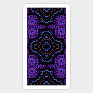 Fractoberry Fractal Patterns 000101 Sticker